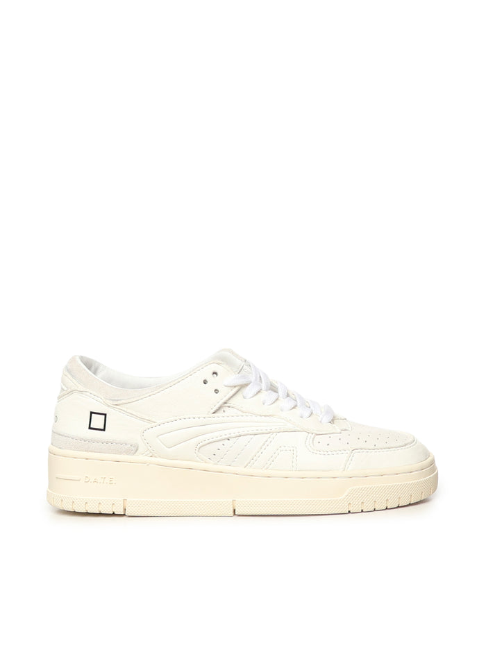 D.a.t.e. Sneakers White Leather