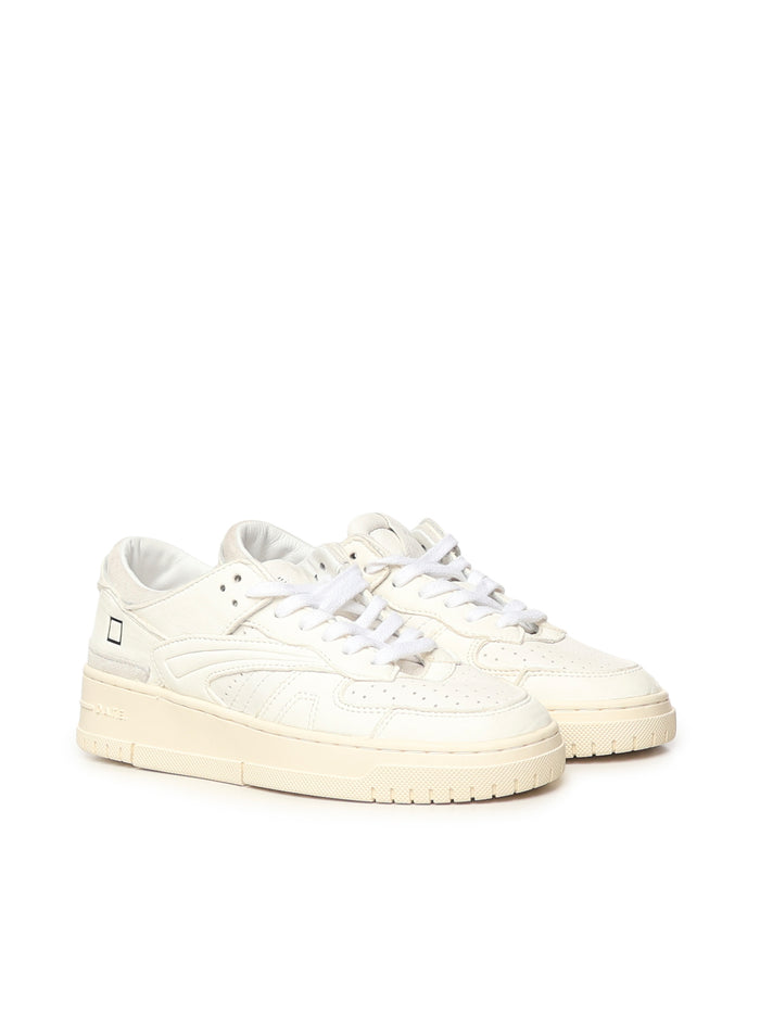 D.a.t.e. Sneakers White Leather