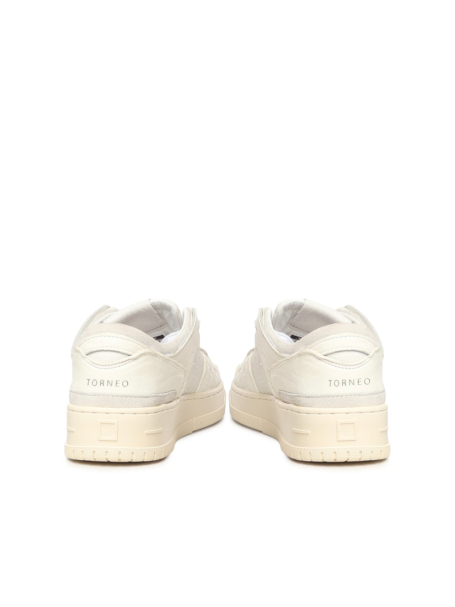 D.a.t.e. Sneakers White Leather
