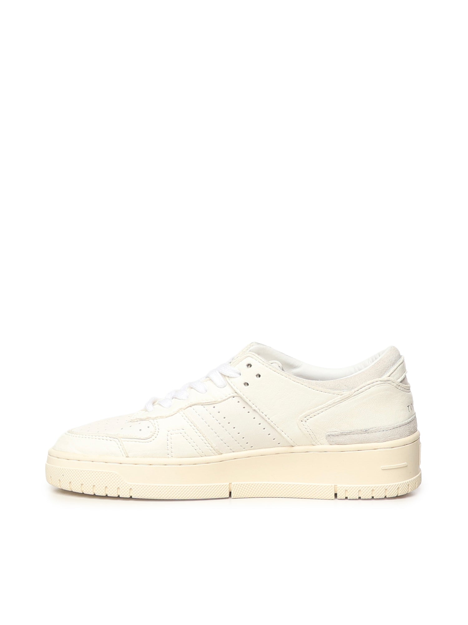 D.a.t.e. Sneakers White Leather
