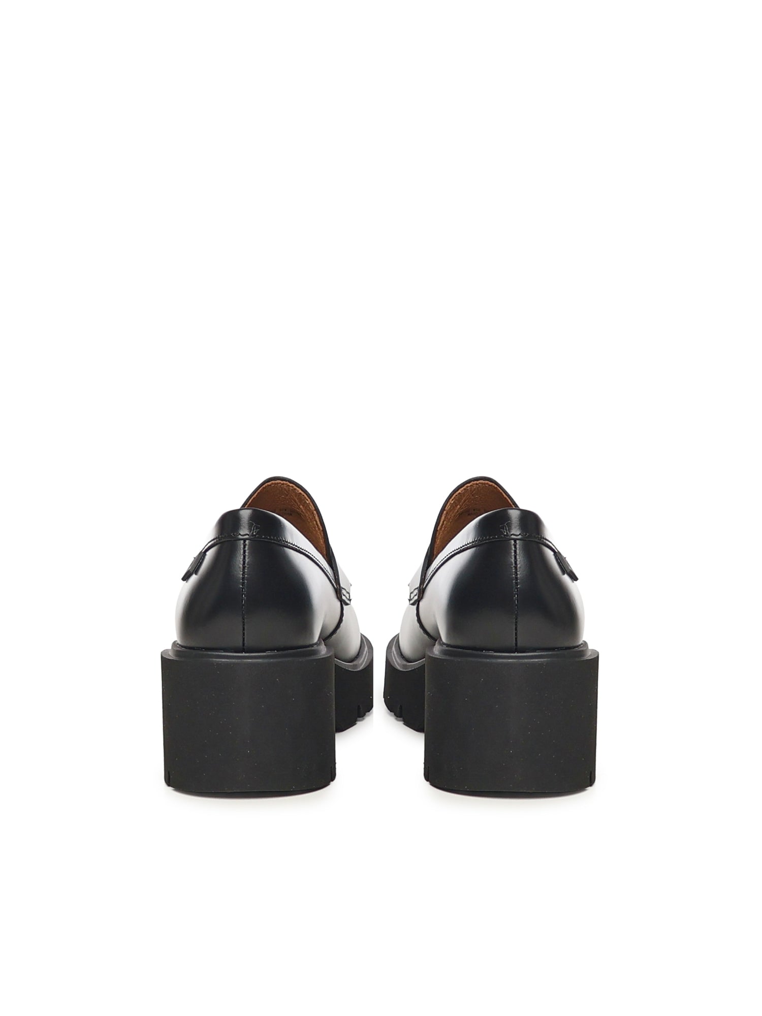 Camper Flat Shoes Black Calfskin