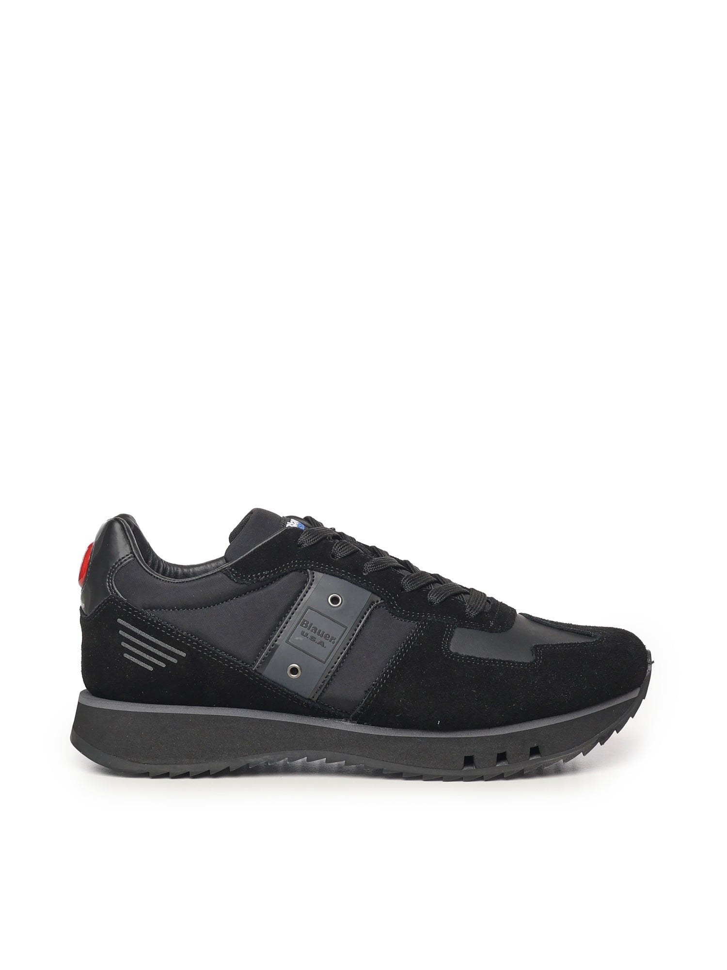 Blauer Sneakers Black Leather