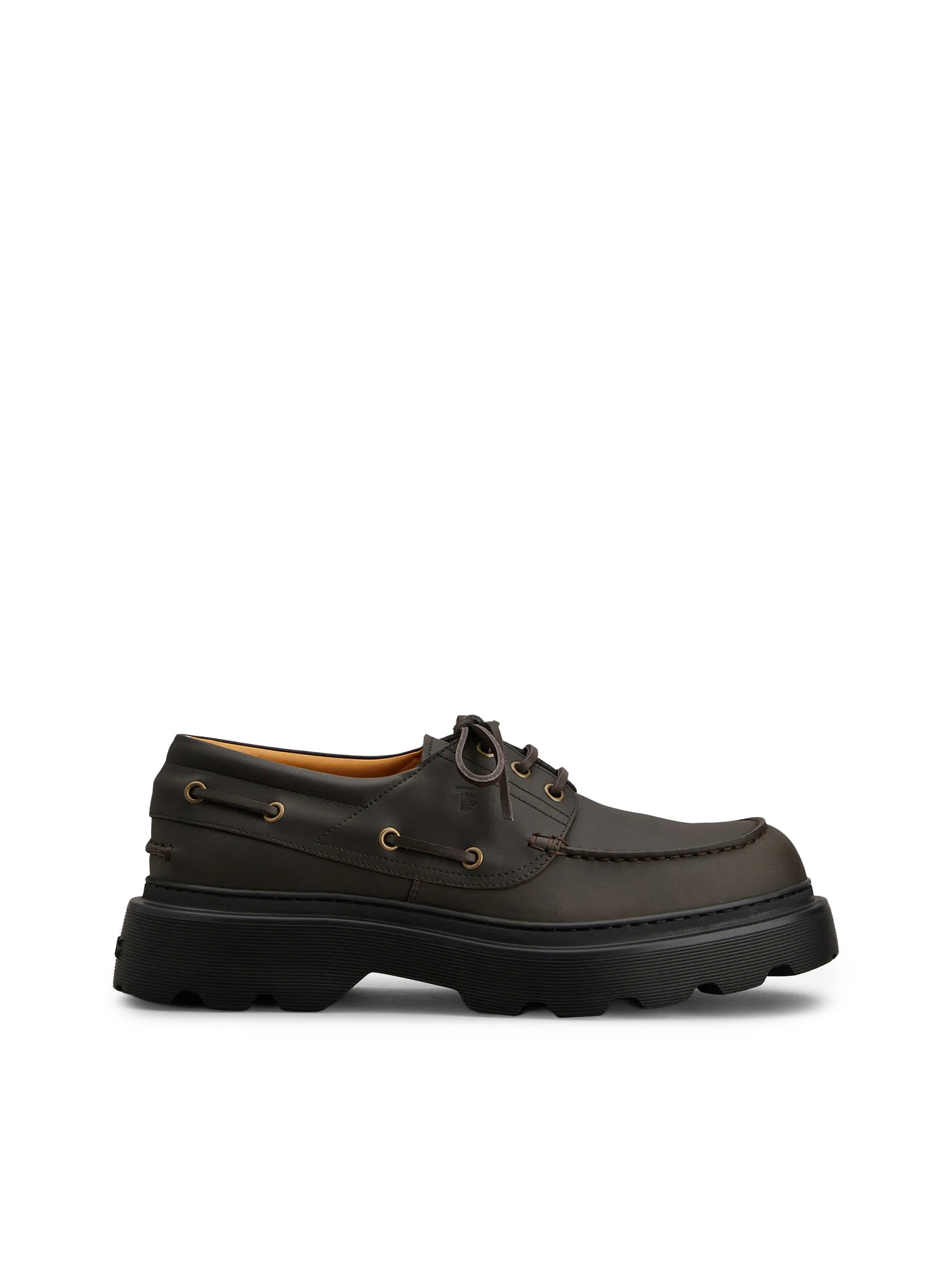 Tods Flat shoes Brown Calfskin