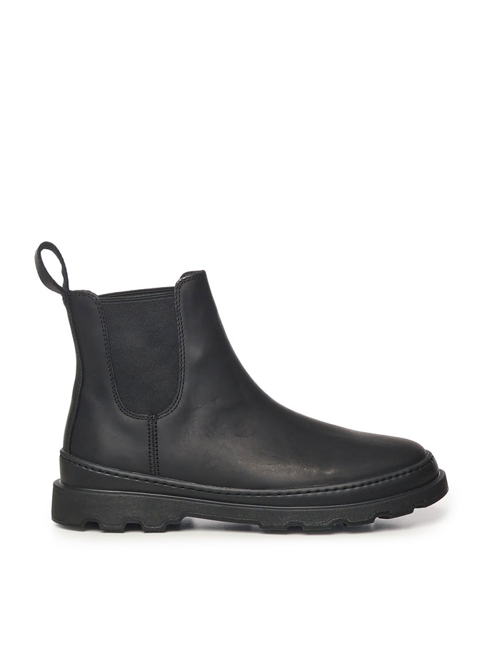 Camper Boots Black Nubuck