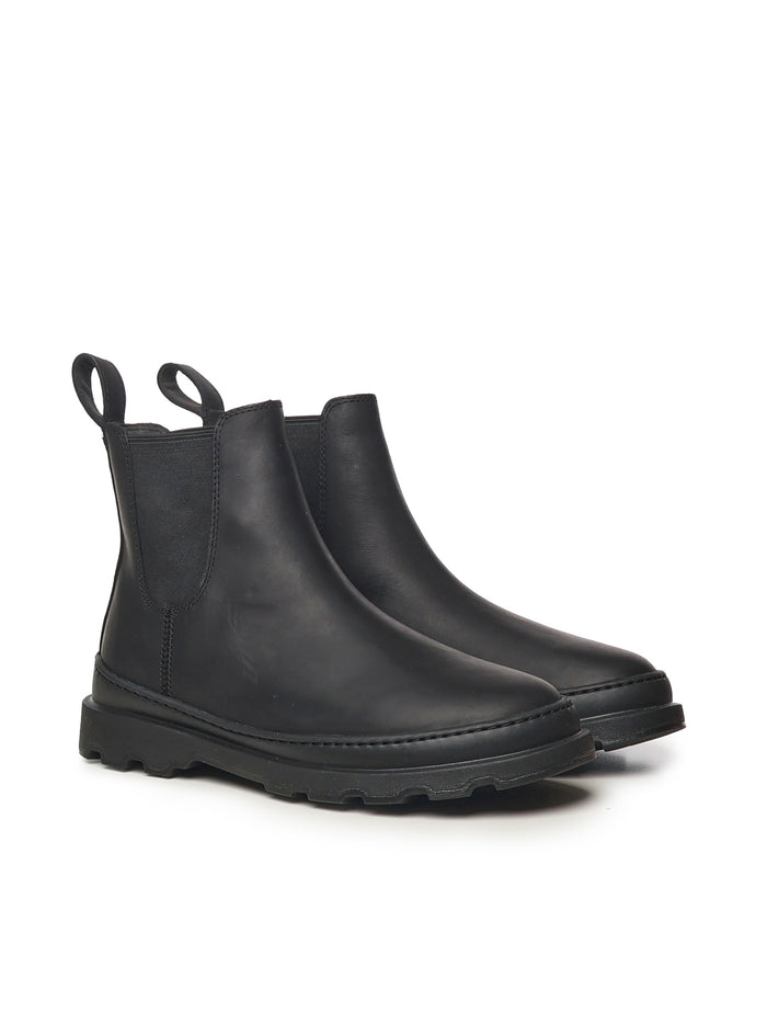 Camper Boots Black Nubuck