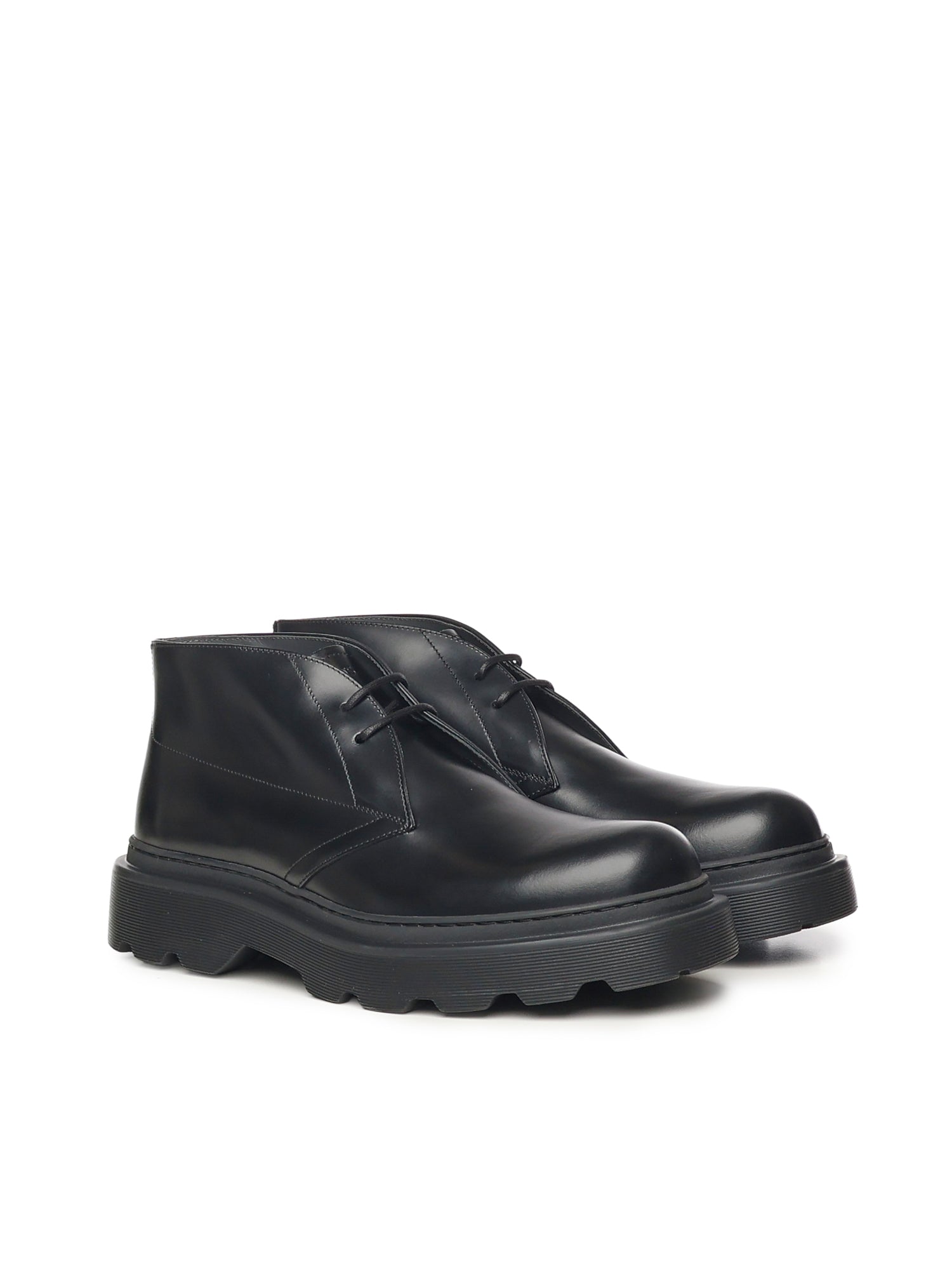 Tods Boots Black Calfskin