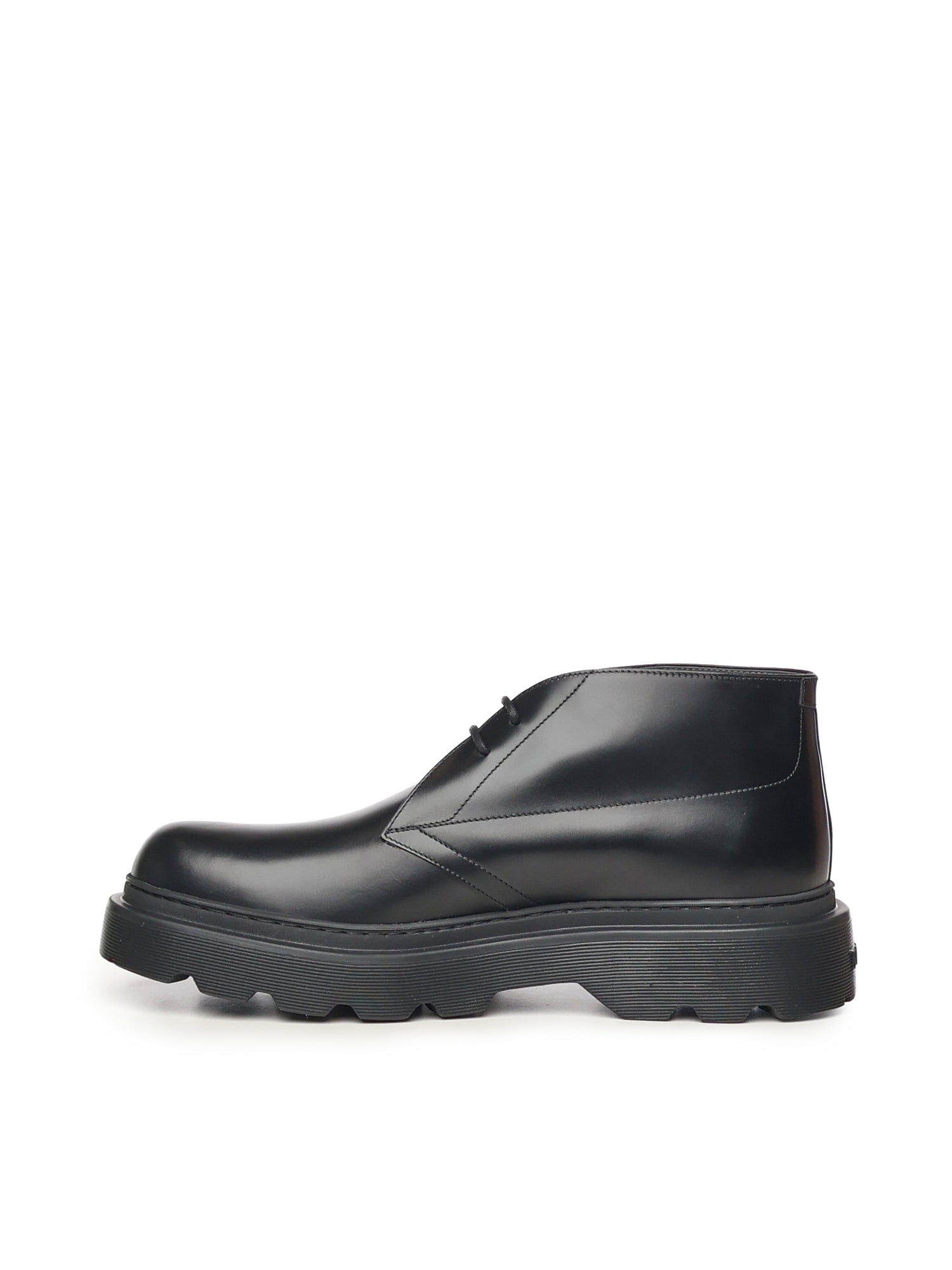 Tods Boots Black Calfskin
