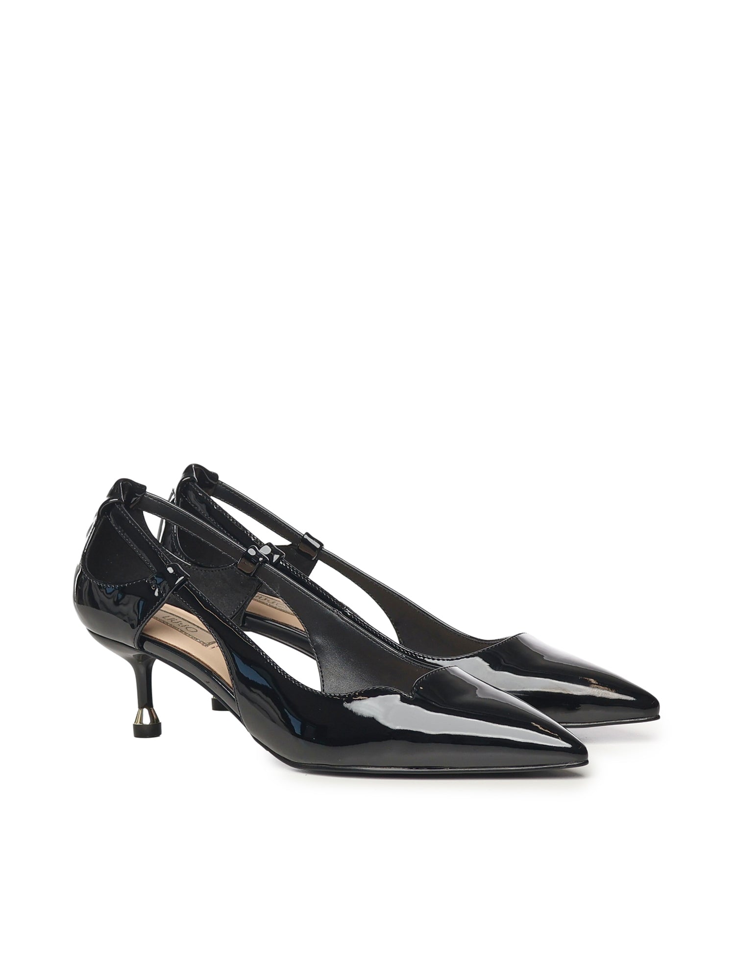 Liu Jo With Heel Black Polyurethane