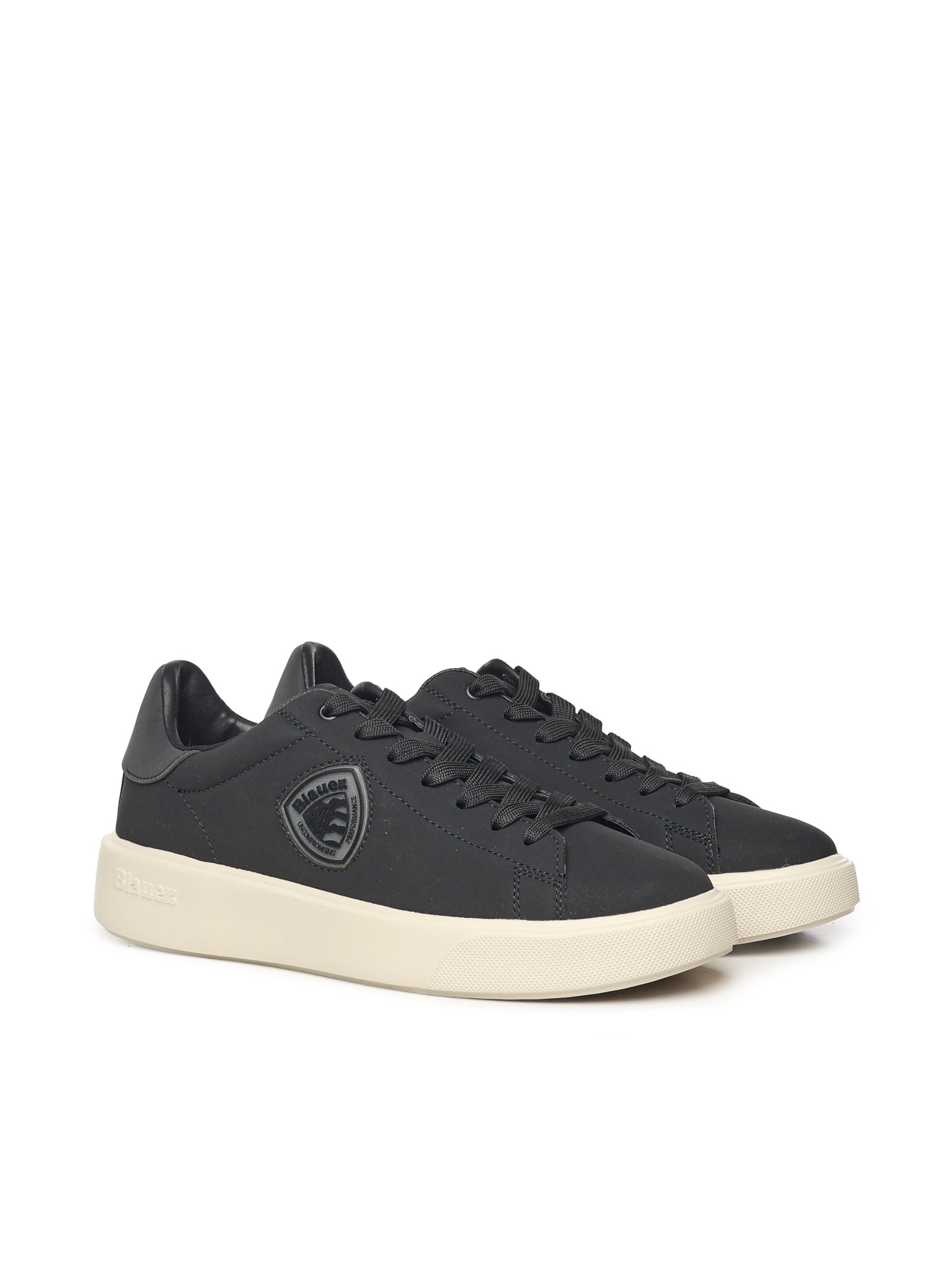 Blauer Sneakers Black Polyurethane
