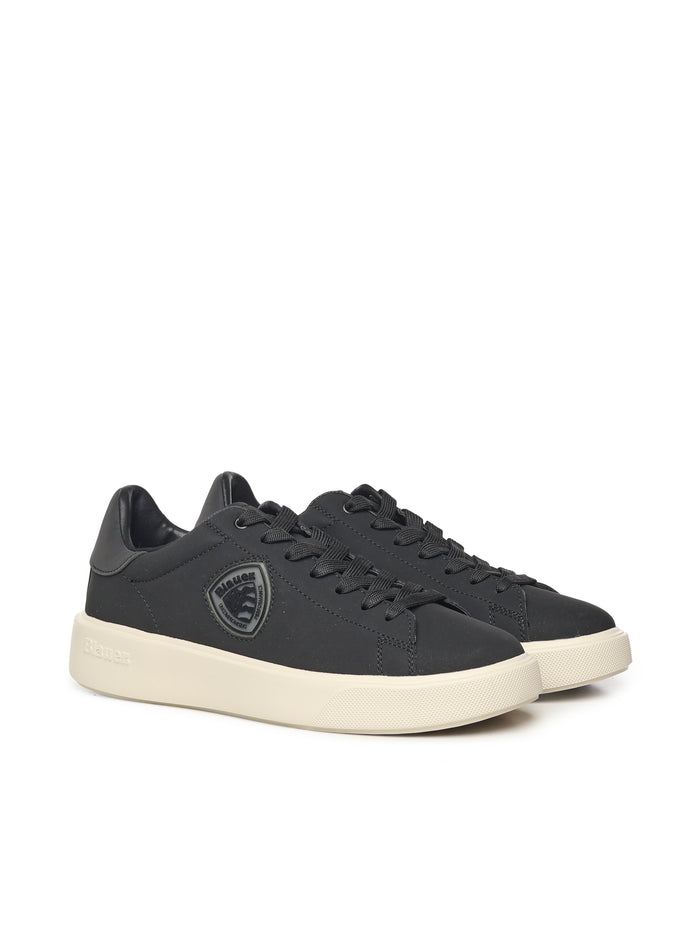Blauer Sneakers Black Polyurethane