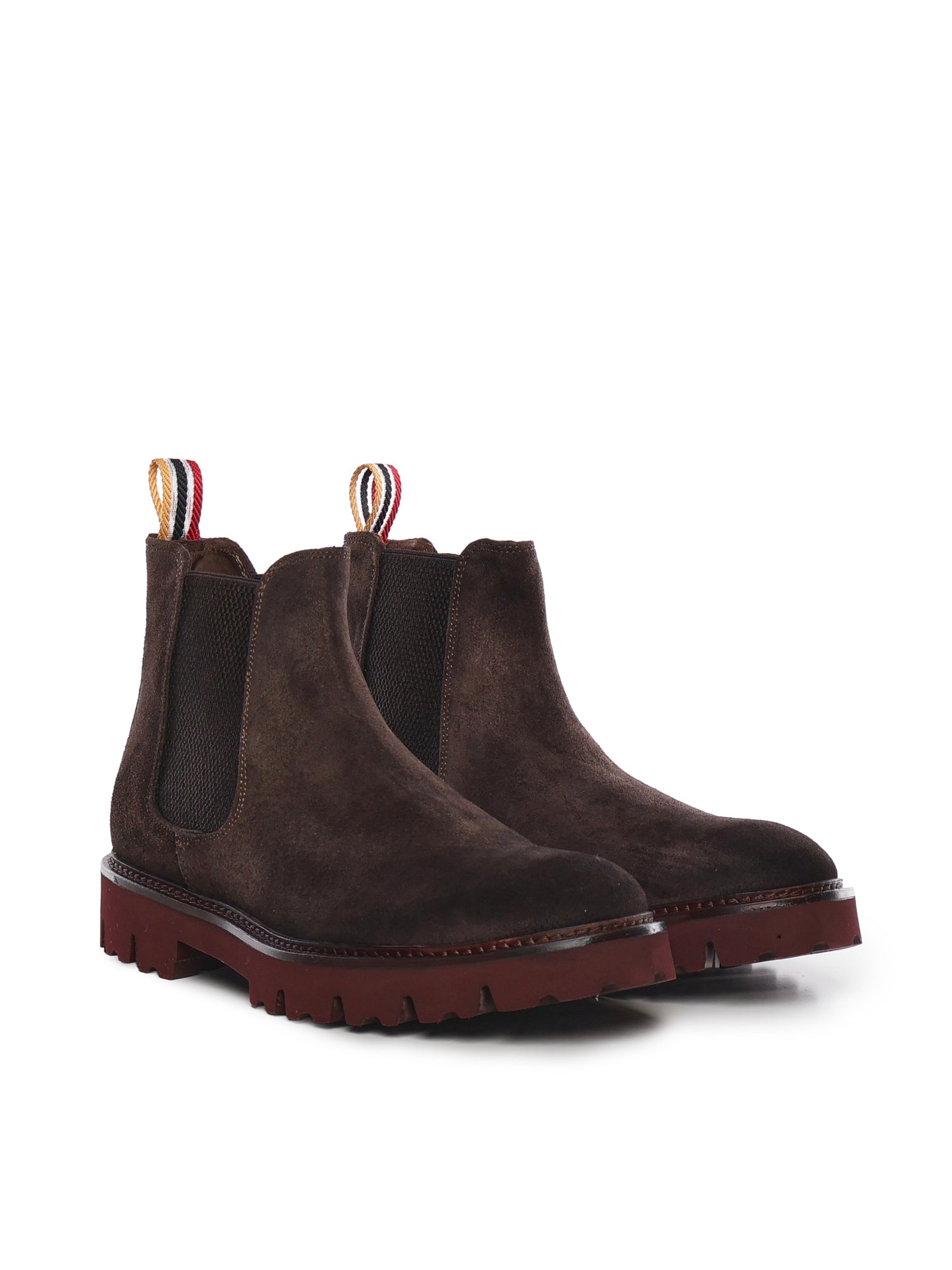 Giuliano Galiano Boots Dark Brown Calfskin