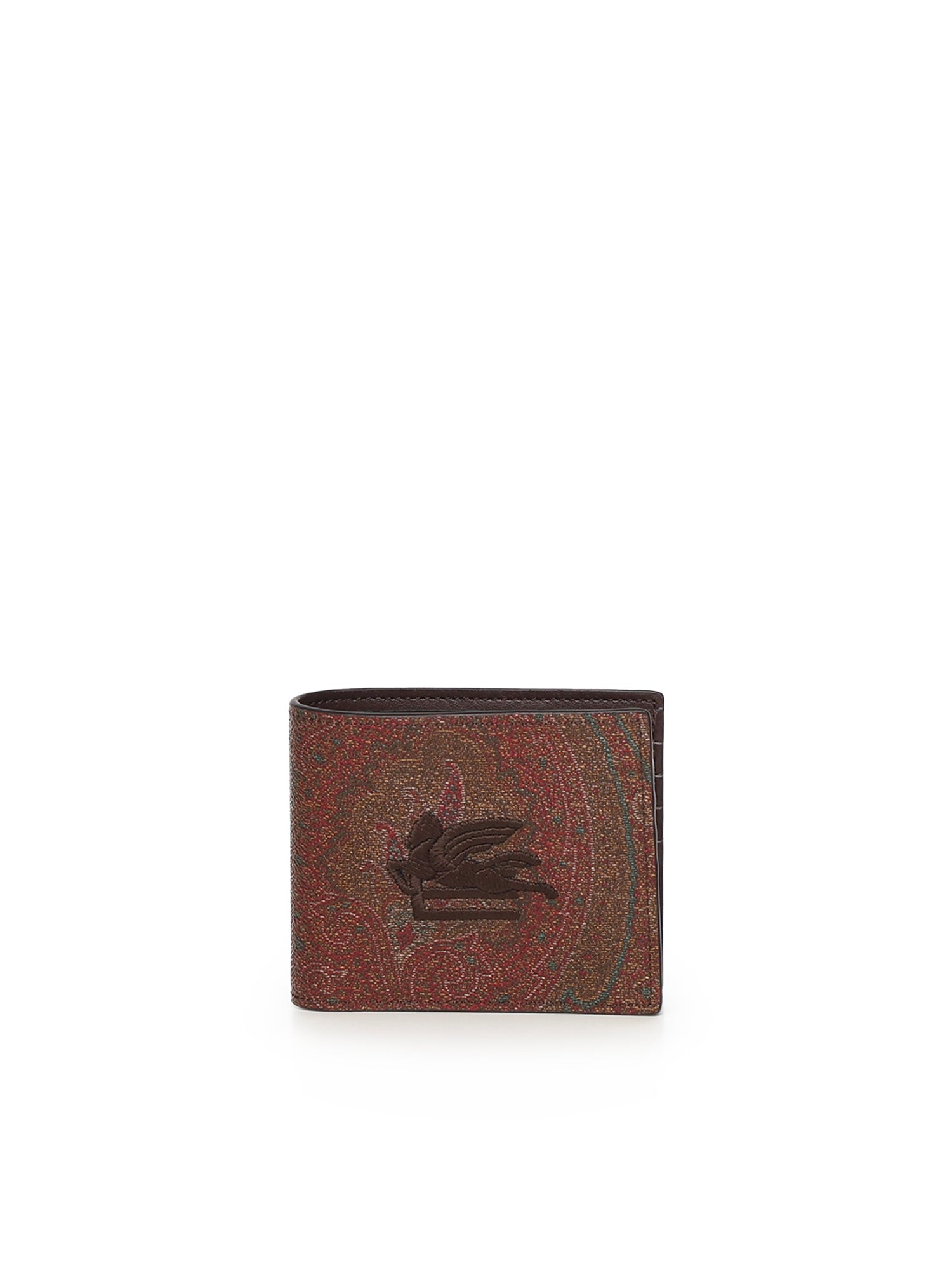 Etro Wallets Brown Polyester
