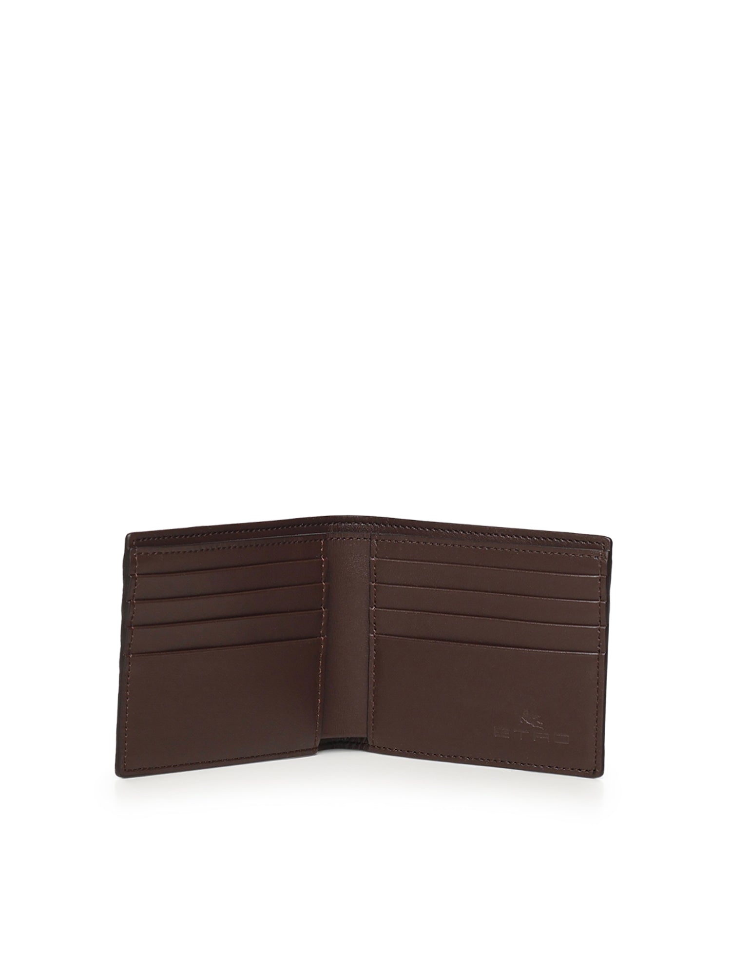 Etro Wallets Brown Polyester