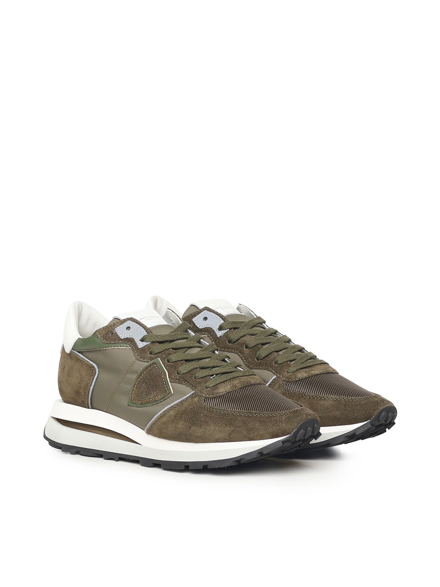 Philippe Model Sneakers Green Nylon