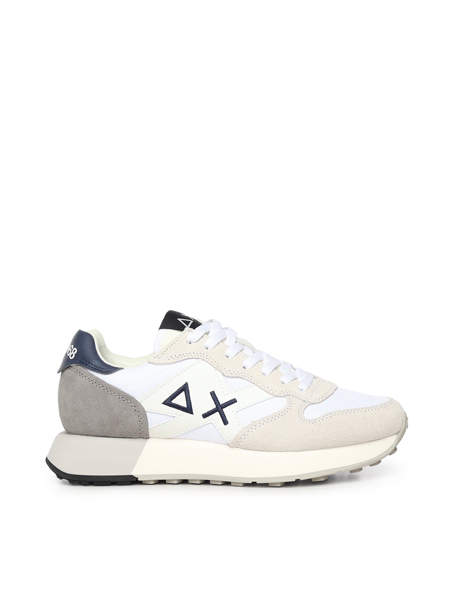 Sun 68 Sneakers White Leather