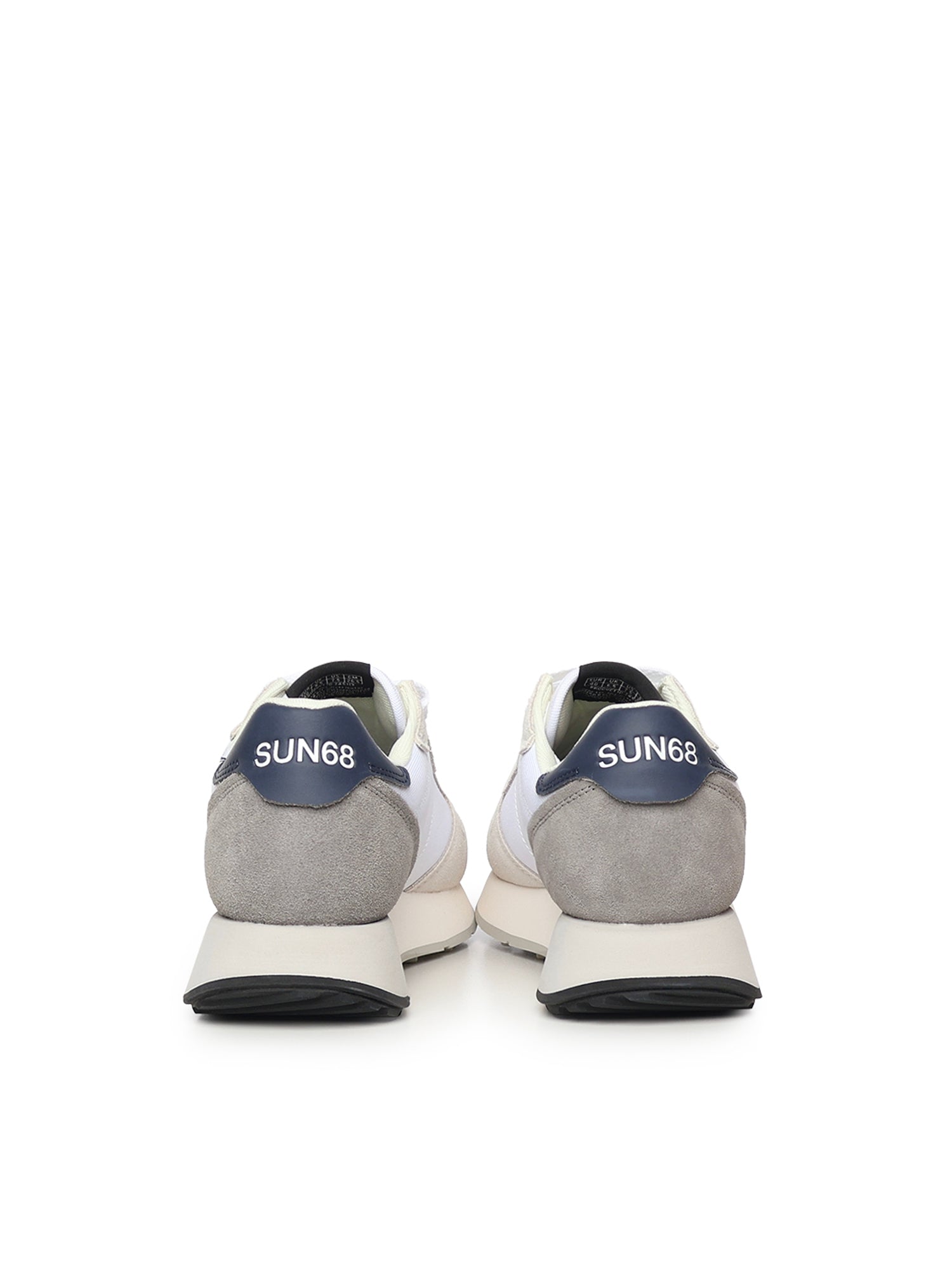 Sun 68 Sneakers White Leather