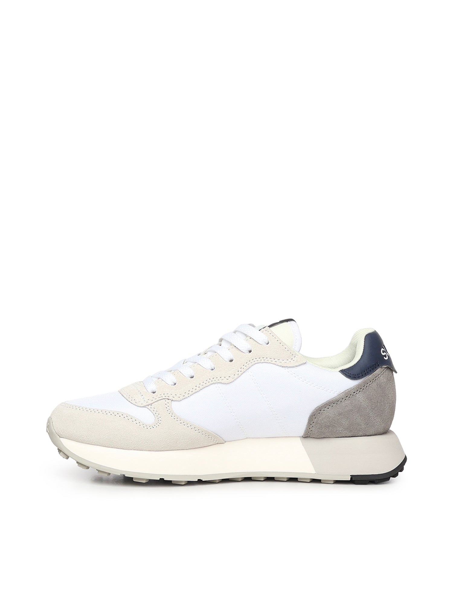 Sun 68 Sneakers White Leather