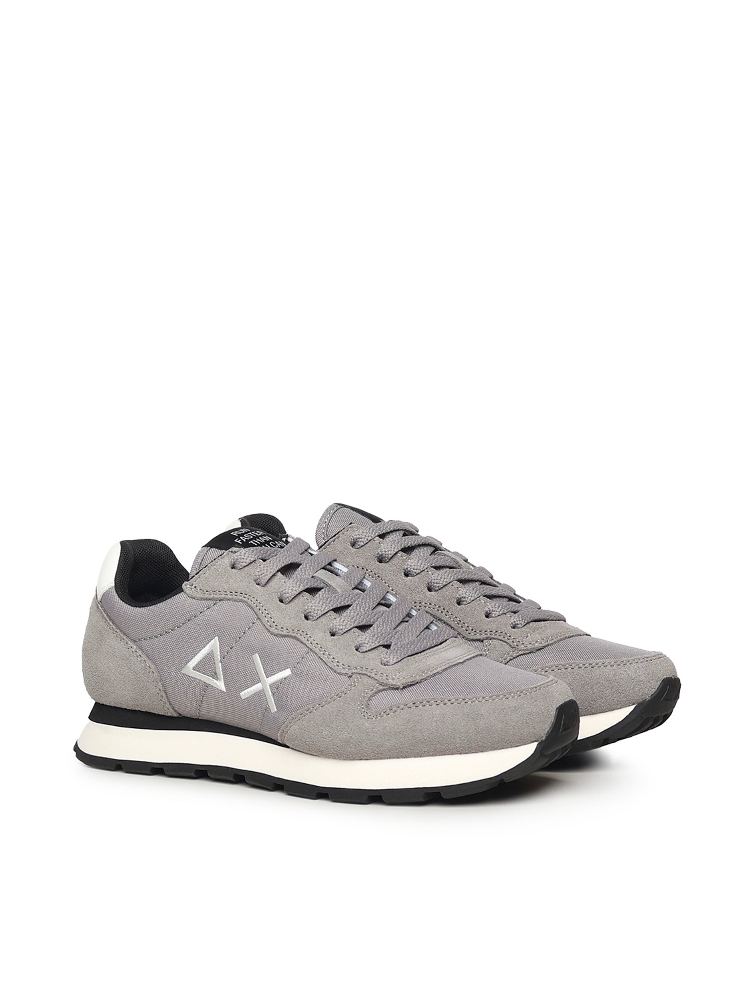 Sun 68 Sneakers Grey Leather