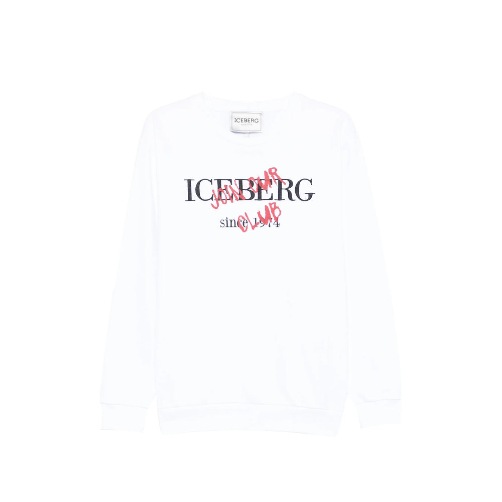 Sweatshirt Iceberg White Cotton: 90. Sweatshirts