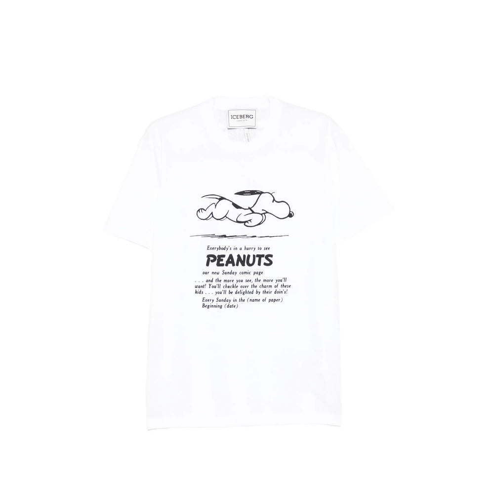 T-Shirt Iceberg White/black Cotton: 100. T-shirts