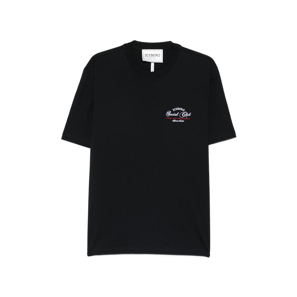 T-Shirt Iceberg Black Cotton: 100. T-shirts