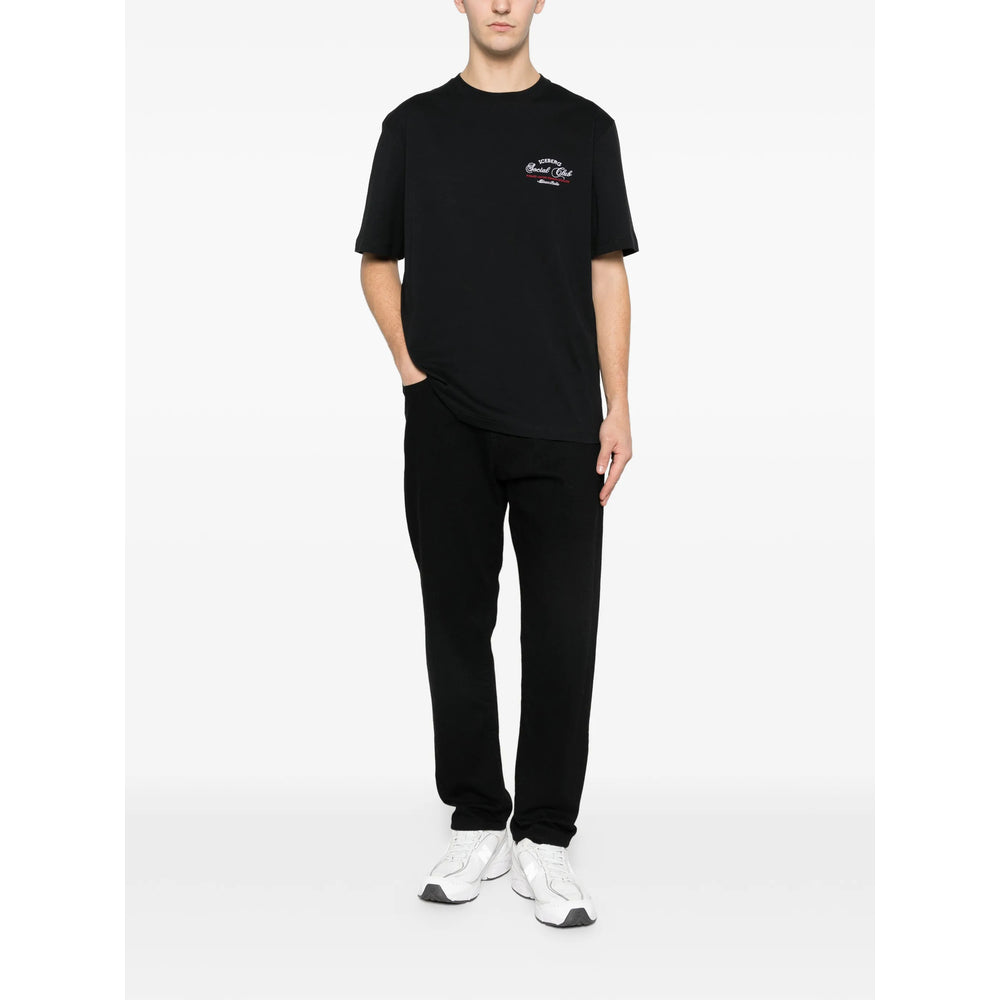 T-Shirt Iceberg Black Cotton: 100. T-shirts