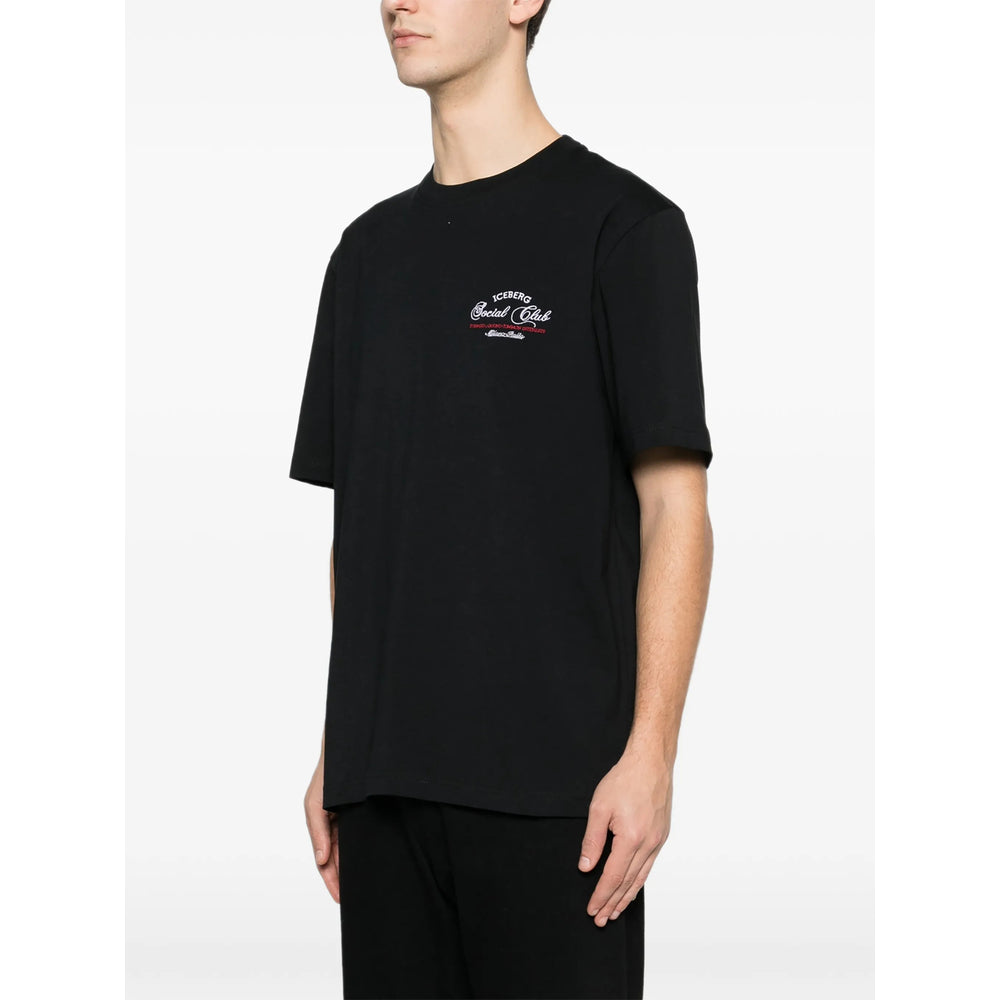 T-Shirt Iceberg Black Cotton: 100. T-shirts