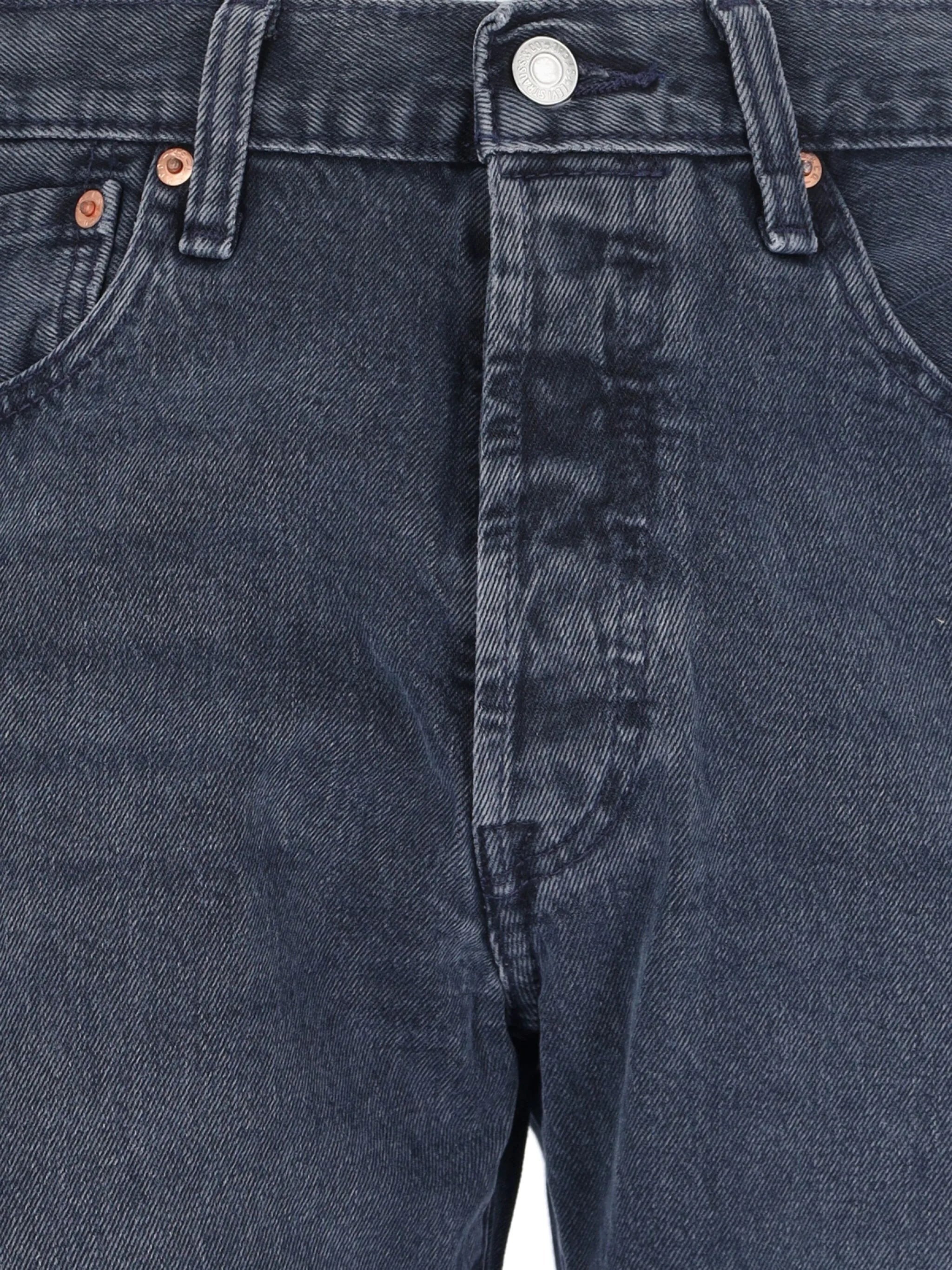 501 Original Blue Black Stretch Jean