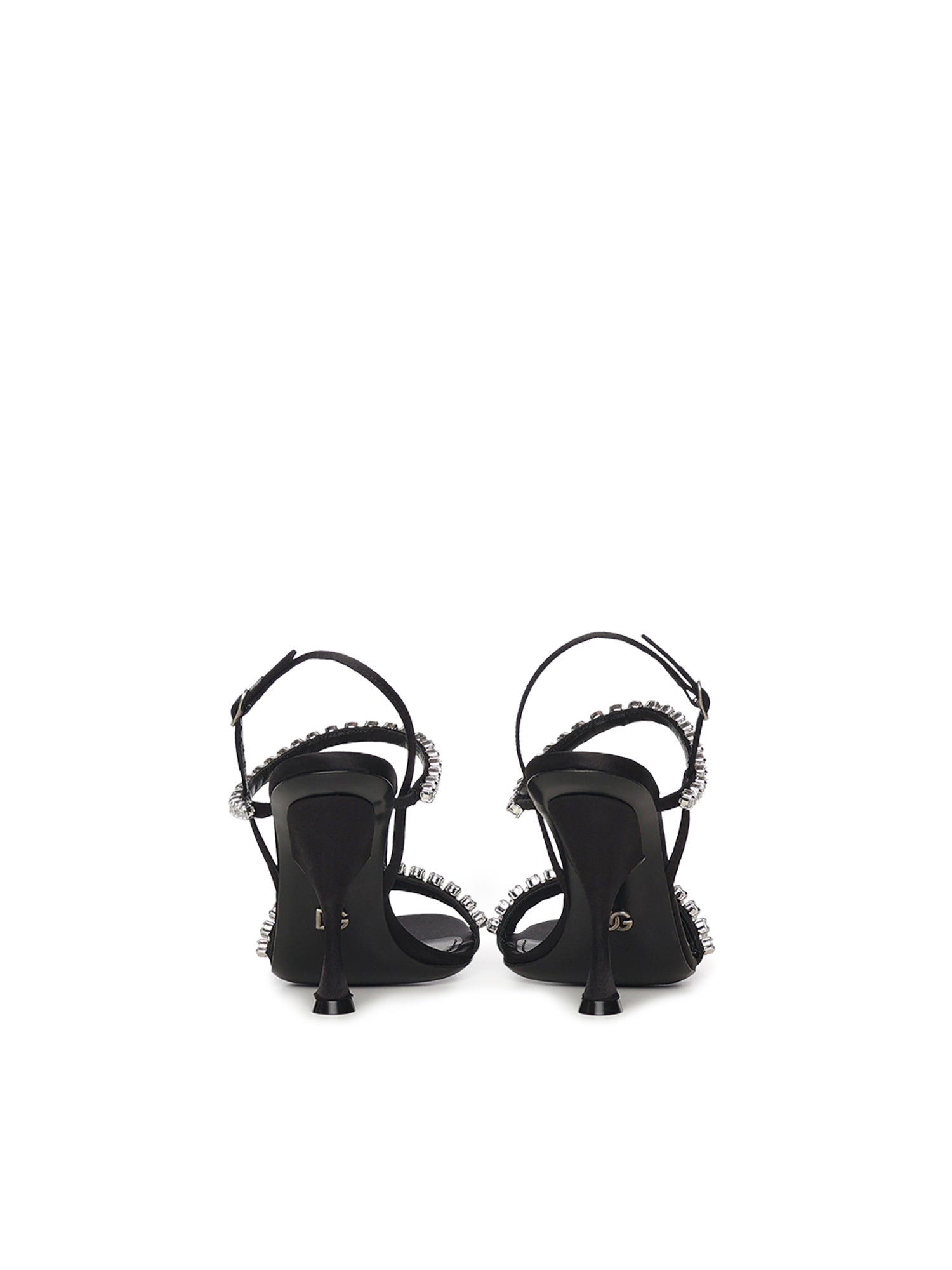 Dolce & Gabbana Sandals Black Se+vi+agnello