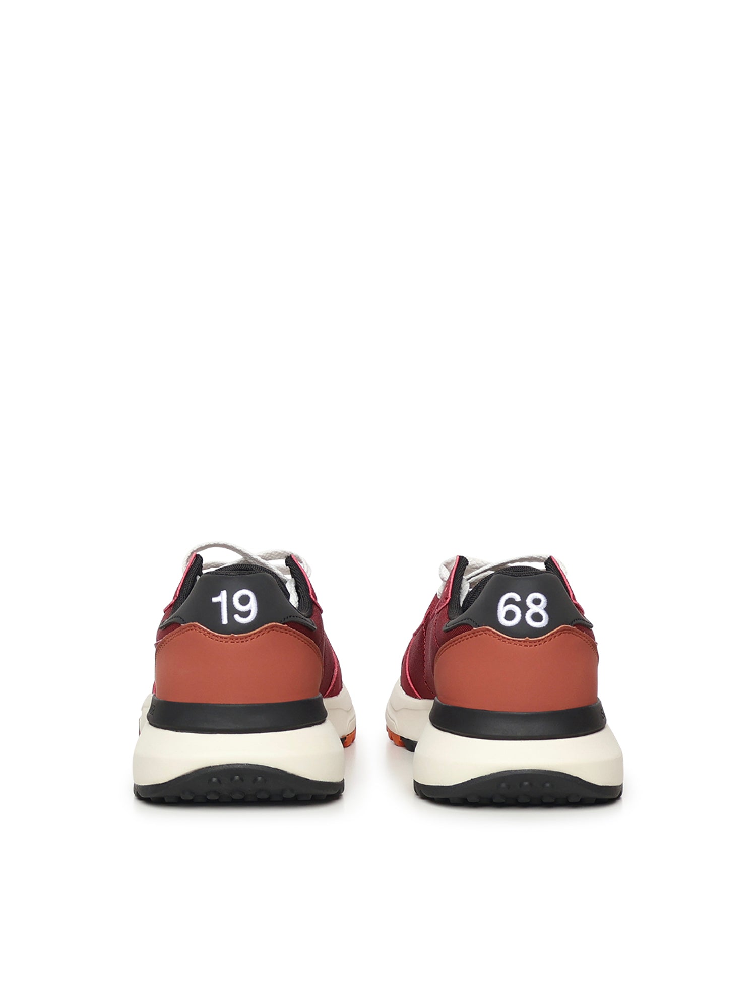 Sun 68 Sneakers Bordeaux Polyurethane