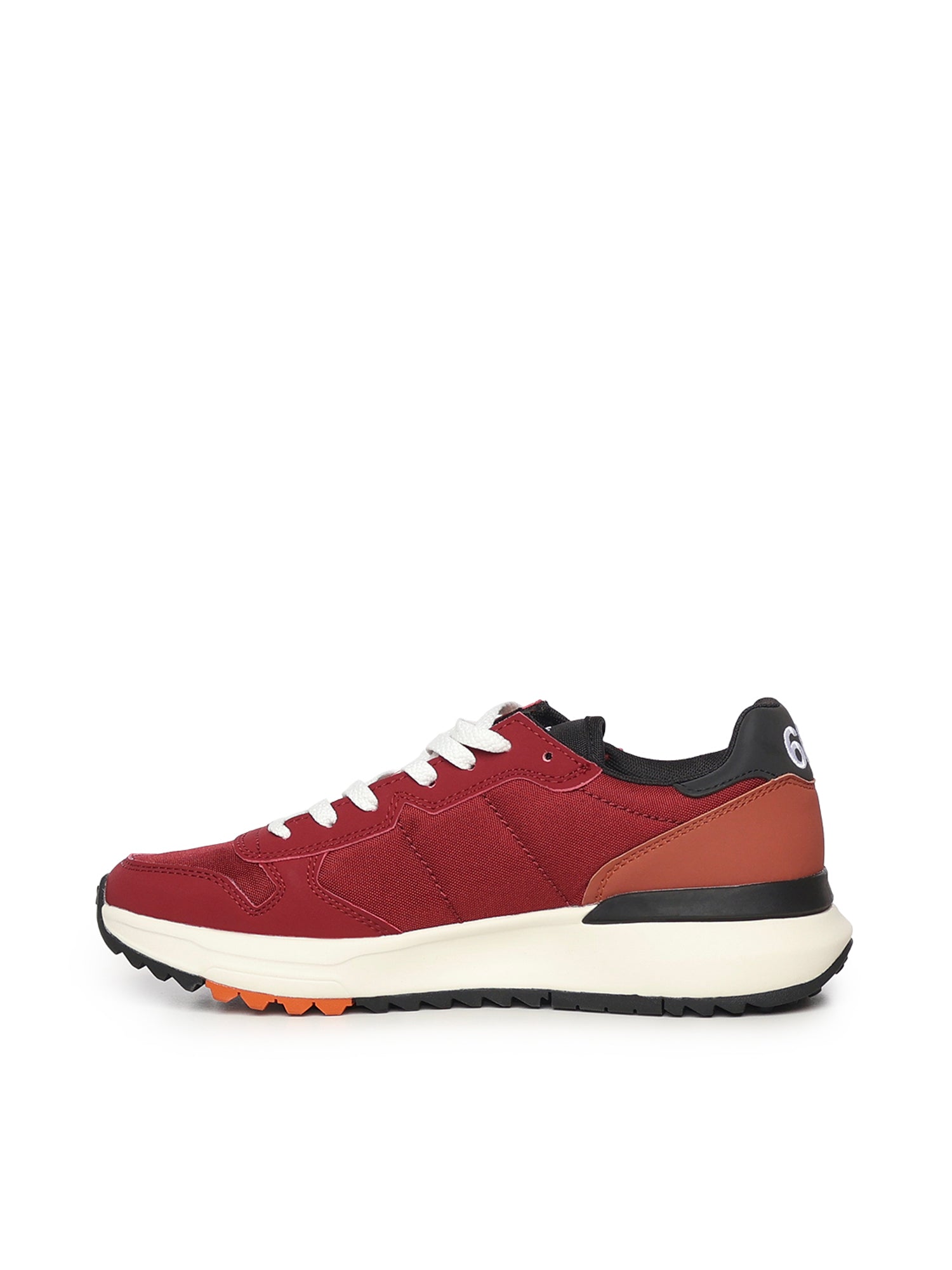 Sun 68 Sneakers Bordeaux Polyurethane