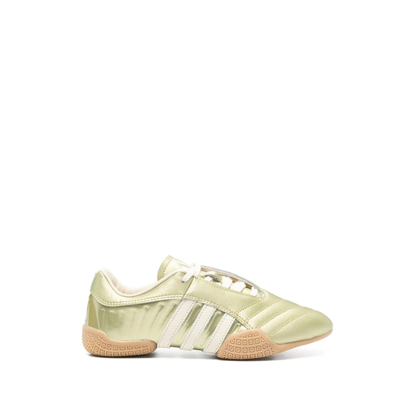 Sneakers Gold/neutrals Calf Leather: 100. Trainers