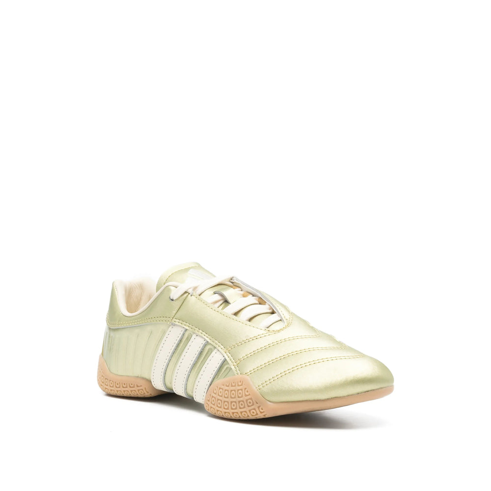 Sneakers Adidas Gold/neutrals Calf Leather: 100