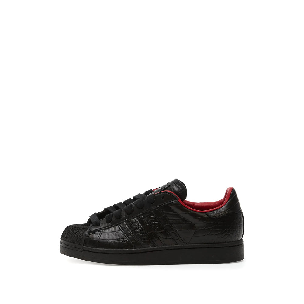 Sneaker Adidas Black Calf Leather: 100