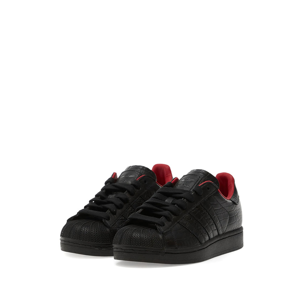 Sneaker Adidas Black Calf Leather: 100