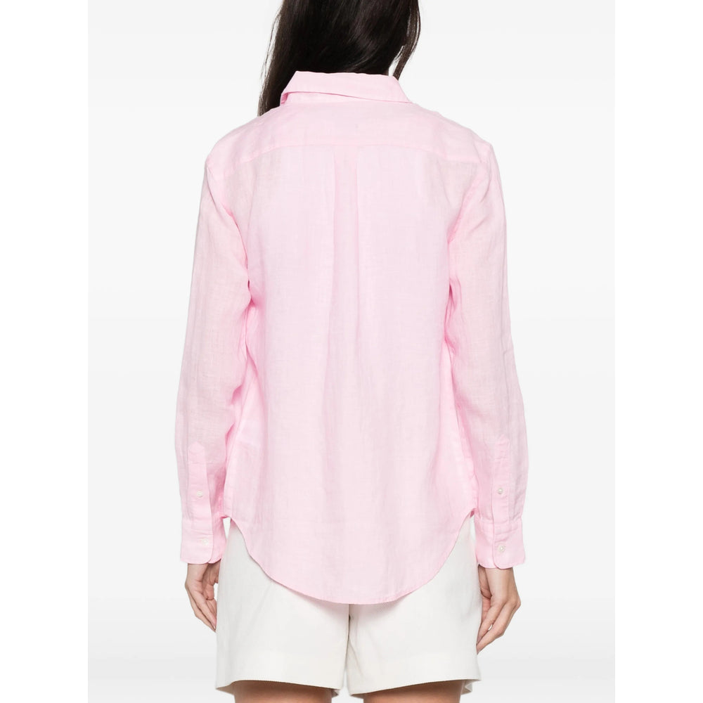 Shirt Ralph Lauren Pink Linen/flax: 100