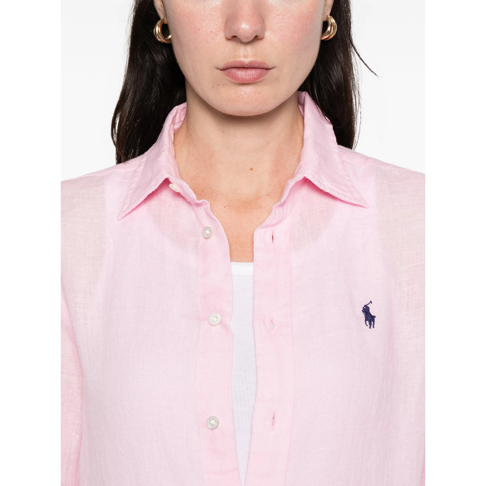 Shirt Ralph Lauren Pink Linen/flax: 100