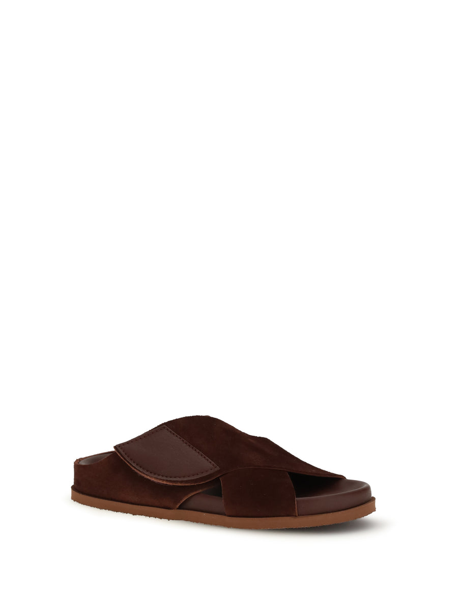 Sandals Danai Brunette Beaver Upper: Double Velvet