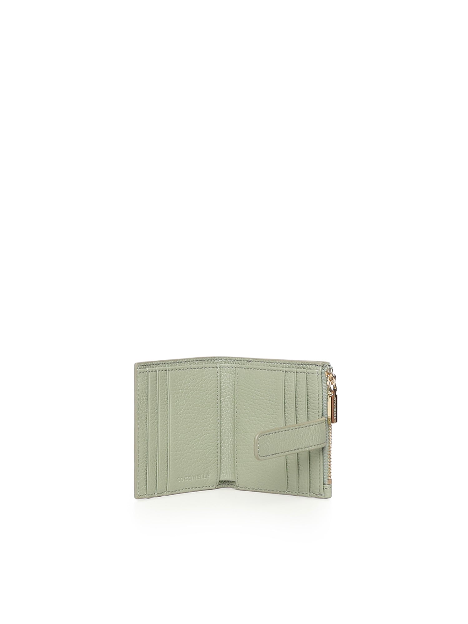 Coccinelle Wallets Greenery Cowskin