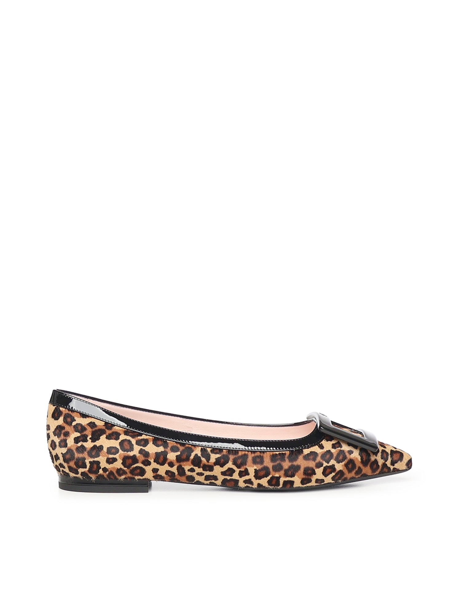 Roger Vivier Flat shoes Brown Calfskin