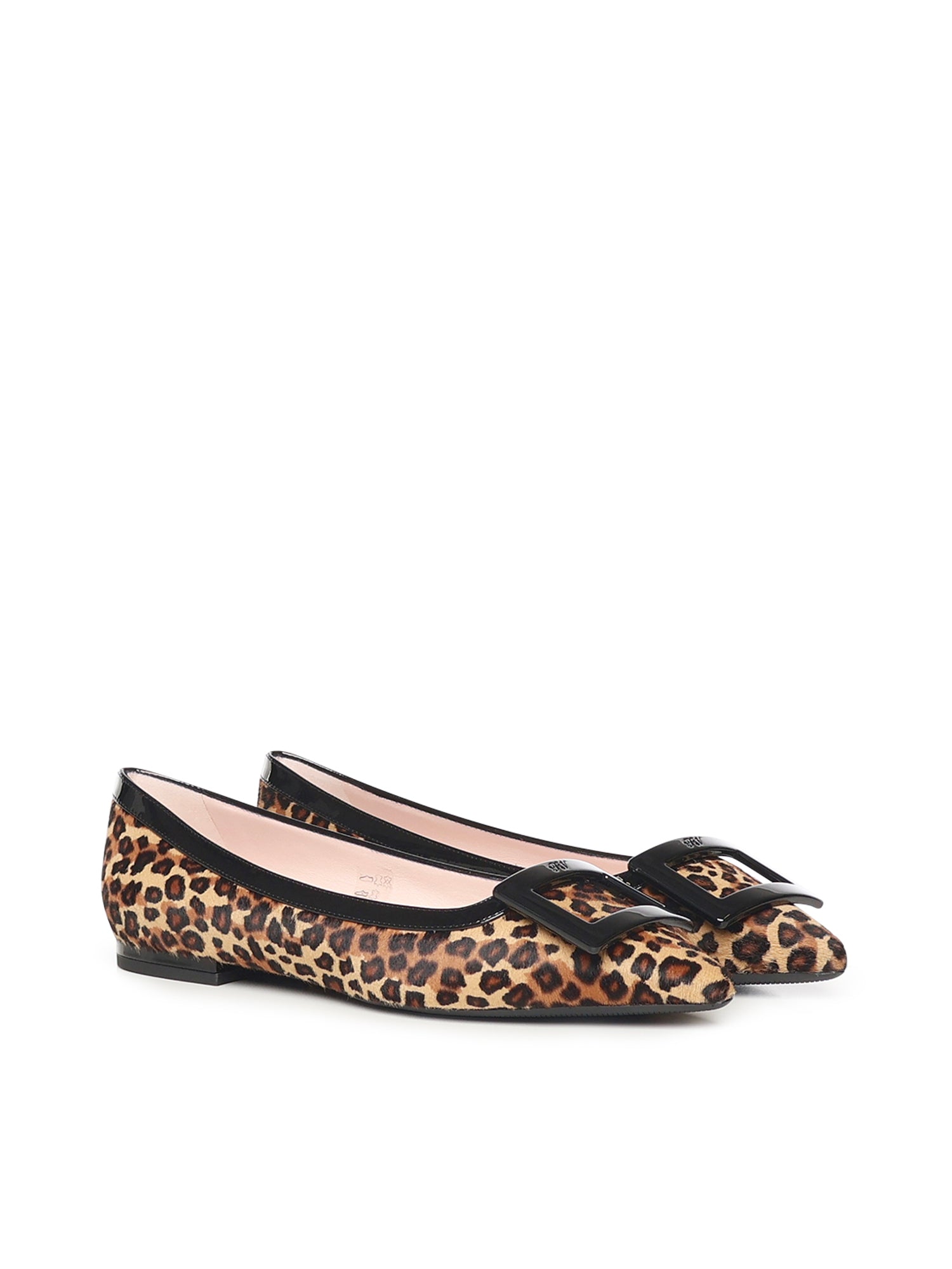Roger Vivier Flat shoes Brown Calfskin