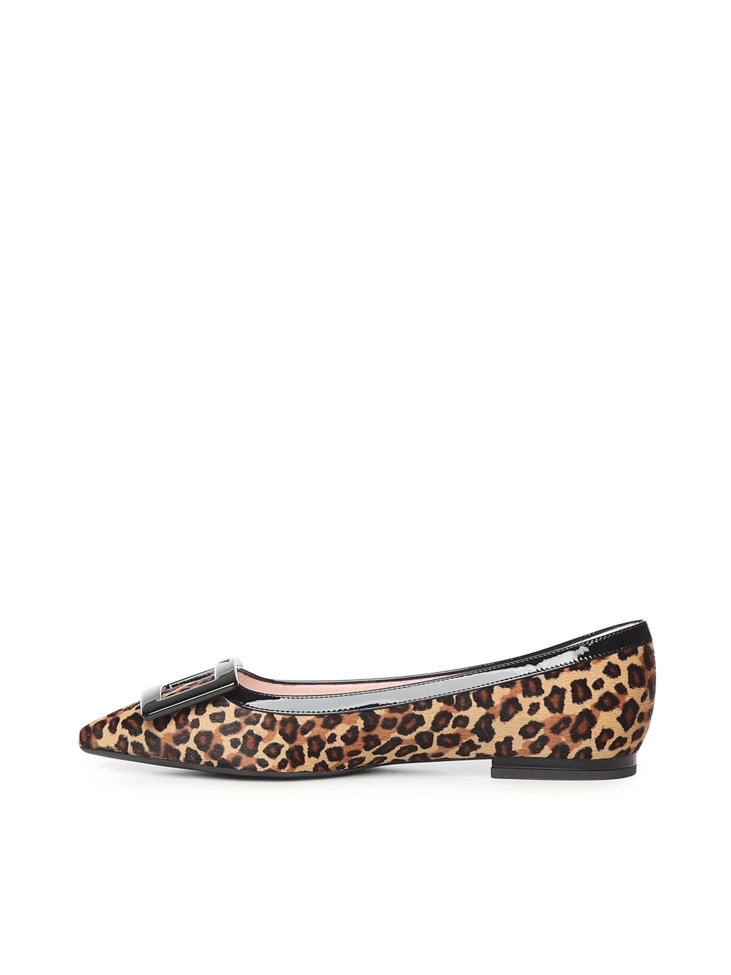 Roger Vivier Flat shoes Brown Calfskin