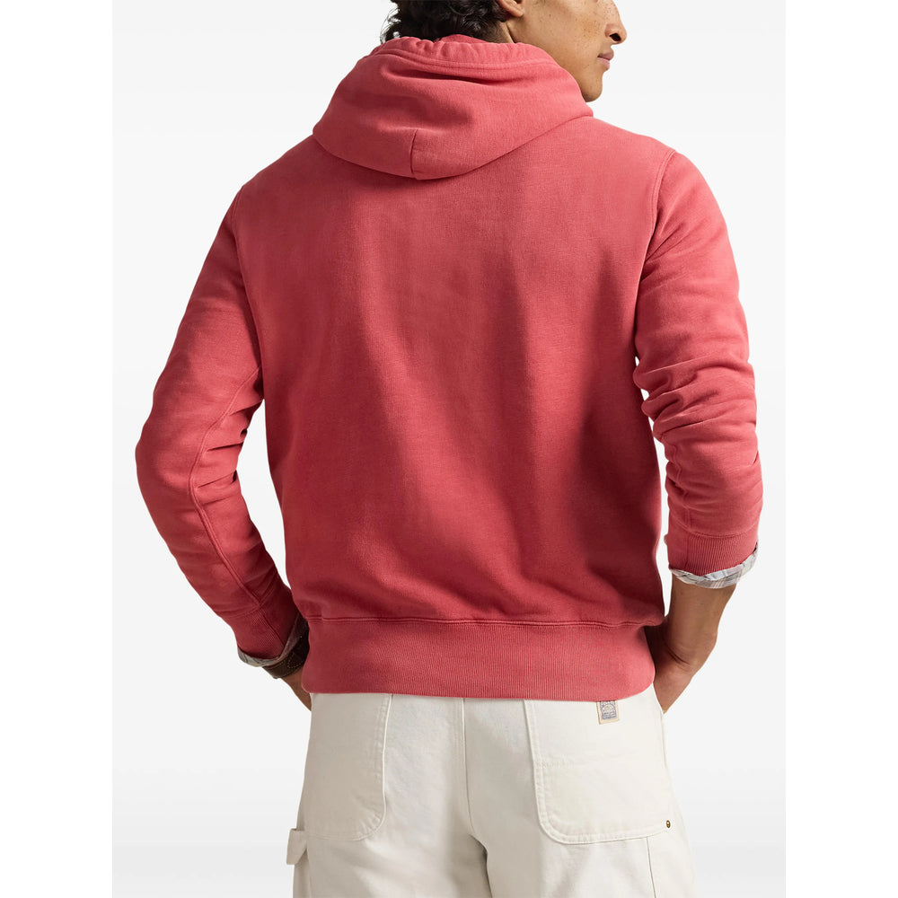 Sweatshirt Ralph Lauren Red Cotton: 87. Sweatshirts