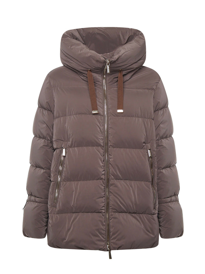 Moorer Coats Cocoa Polyamide