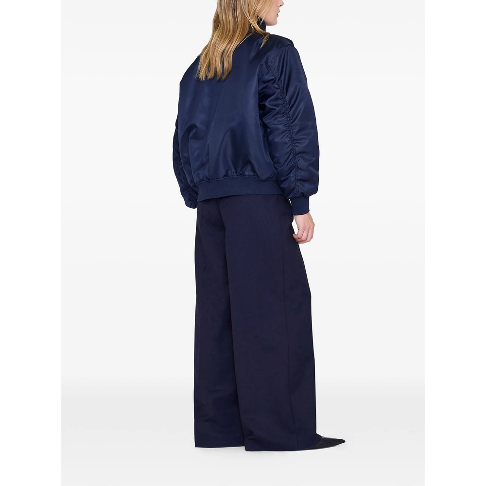 Outerwear Anine Bing Blue Polyester: 100. Outerwears