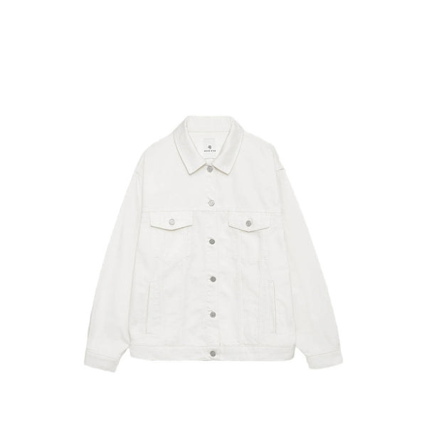 Button Fastening Outerwear Off-white Organic Cotton: 100. Denim Jackets