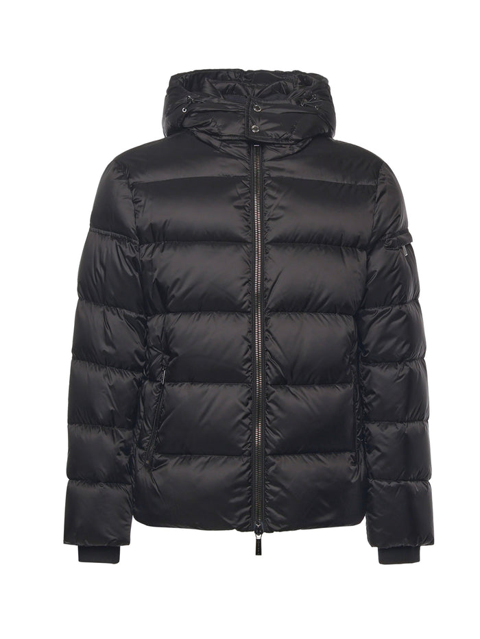 Moorer Coats Black Polyamide