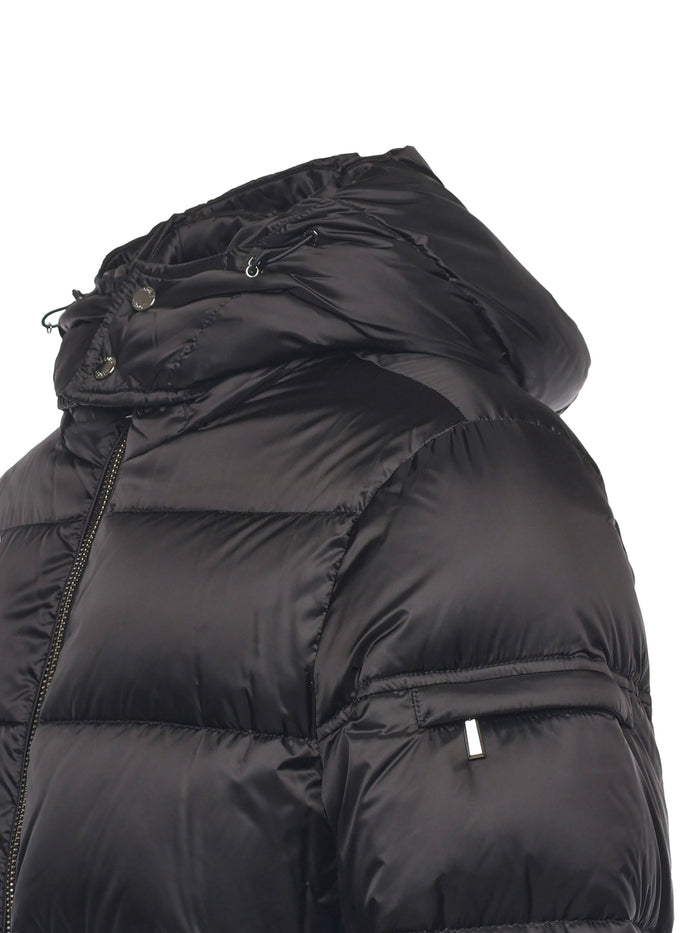 Moorer Coats Black Polyamide