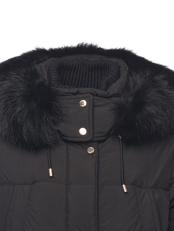 Moorer Coats Black Polyester