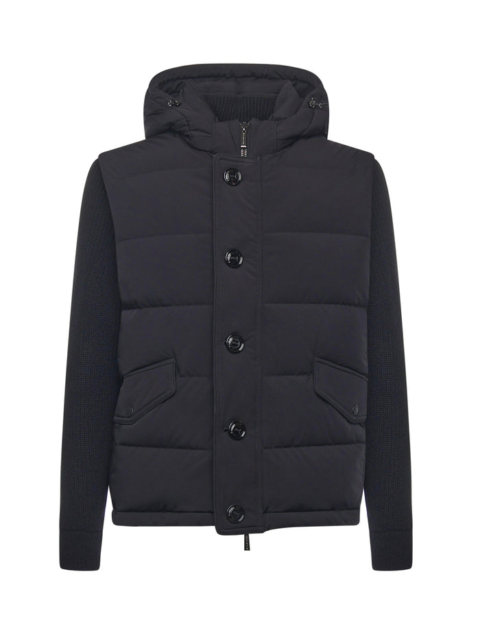 Moorer Coats Black Polyamide